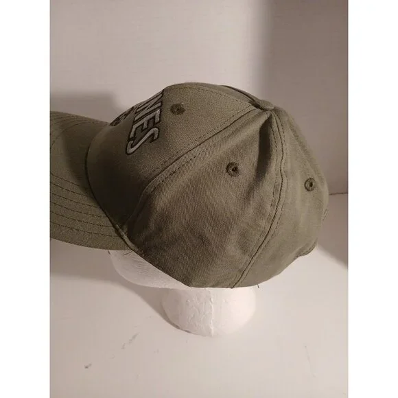 USMC Green Adjustable Hat Eagle Crest One Size Fits Most H6 - Picture 4 of 7